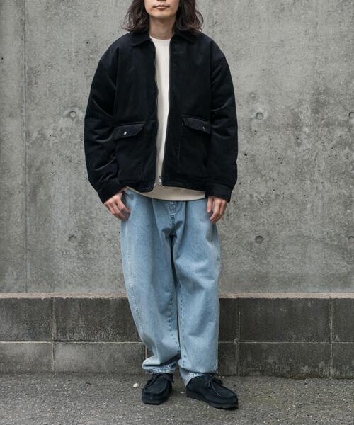 URBAN RESEARCH Sonny Label（アーバンリサーチサニーレーベル）の「パデッドショートジップブルゾン（ブルゾン・メンズ・ブラウン/グレー系その他/ブラック/チャコールグレー・LARGE/MEDIUM）」の16枚目の写真