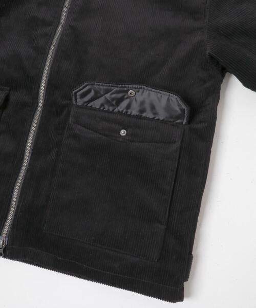 URBAN RESEARCH Sonny Label（アーバンリサーチサニーレーベル）の「パデッドショートジップブルゾン（ブルゾン・メンズ・ブラウン/グレー系その他/ブラック/チャコールグレー・LARGE/MEDIUM）」の20枚目の写真