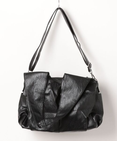 florist（フローリスト）の「2WAY タックポケットトートバッグ/レザータッチビジネスバッグ/ショルダーバッグ（ビジネスバッグ・レディース・ブラウン/ブラック・FREE）」の13枚目の写真