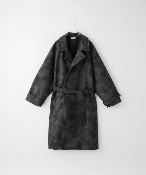 cussil/クシル】オーバーサイズダブルブレストワイドアームロング