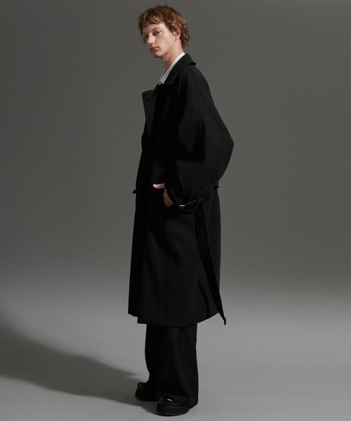 cussil/クシル】オーバーサイズダブルブレストワイドアームロング