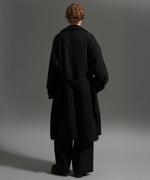 cussil/クシル】オーバーサイズダブルブレストワイドアームロング