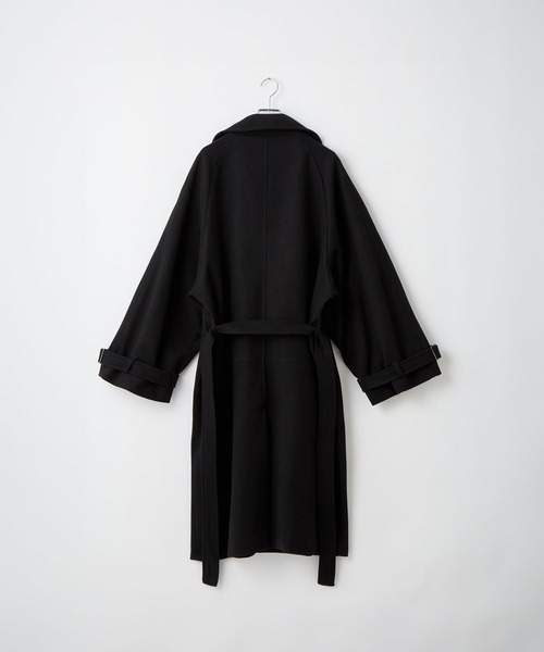 cussil/クシル】オーバーサイズダブルブレストワイドアームロング