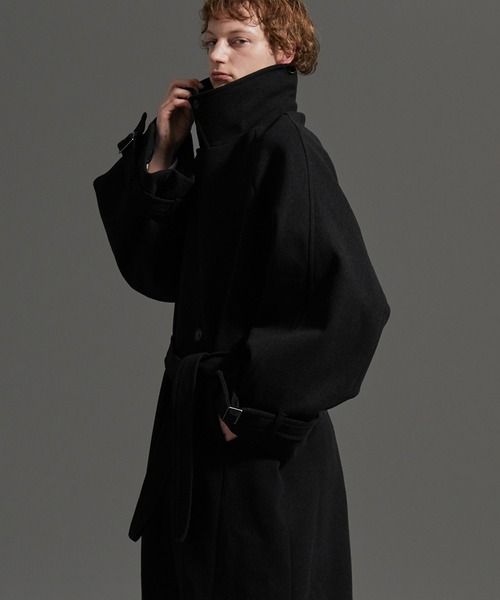 cussil/クシル】オーバーサイズダブルブレストワイドアームロング