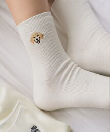 casita(RETRO GIRL)（カシータ）の「アニマル刺繍ソックス（ソックス/靴下）」