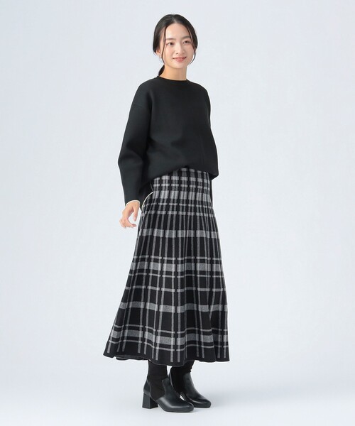 ♦ラストチャンス♦1番人気♦【美品】慈雨❋ジャガード変形ロングスカート ジャカード フレア ロングスカート（スカート）｜BEAMS HEART