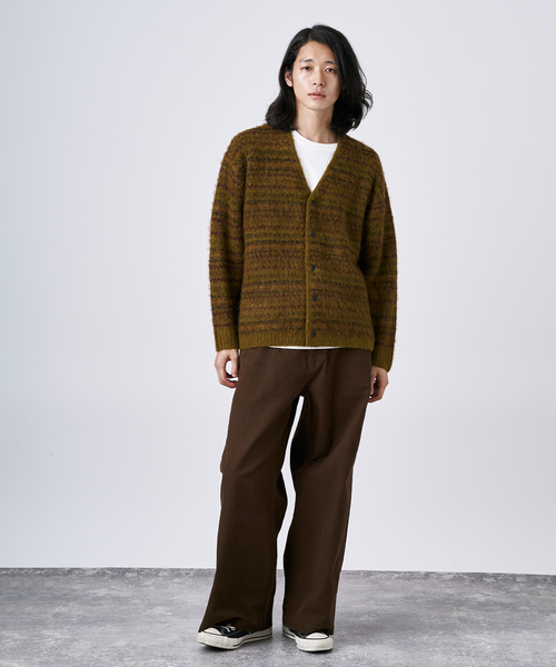 B.C STOCK（ベーセーストック）の「【CALIFORNIA RANCH HOUSE】シャギージャガード カーディガン（カーディガン/ボレロ・メンズ・ブラック/ブラック系その他/キャメル/ベージュ/ベージュ系その他/ブルー系その他・FREE）」の15枚目の写真