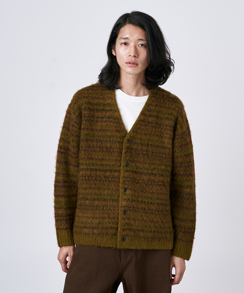 B.C STOCK（ベーセーストック）の「【CALIFORNIA RANCH HOUSE】シャギージャガード カーディガン（カーディガン/ボレロ・メンズ・ブラック/ブラック系その他/キャメル/ベージュ/ベージュ系その他/ブルー系その他・FREE）」の16枚目の写真
