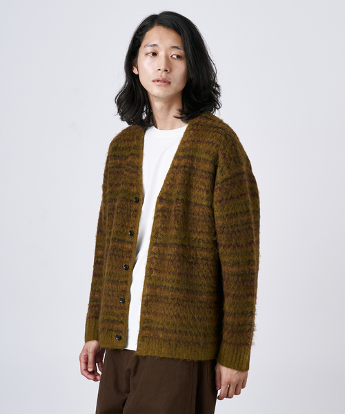 B.C STOCK（ベーセーストック）の「【CALIFORNIA RANCH HOUSE】シャギージャガード カーディガン（カーディガン/ボレロ・メンズ・ブラック/ブラック系その他/キャメル/ベージュ/ベージュ系その他/ブルー系その他・FREE）」の17枚目の写真