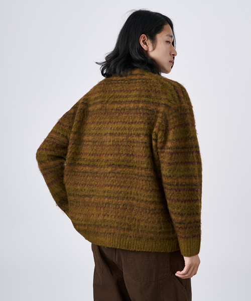 B.C STOCK（ベーセーストック）の「【CALIFORNIA RANCH HOUSE】シャギージャガード カーディガン（カーディガン/ボレロ・メンズ・ブラック/ブラック系その他/キャメル/ベージュ/ベージュ系その他/ブルー系その他・FREE）」の18枚目の写真