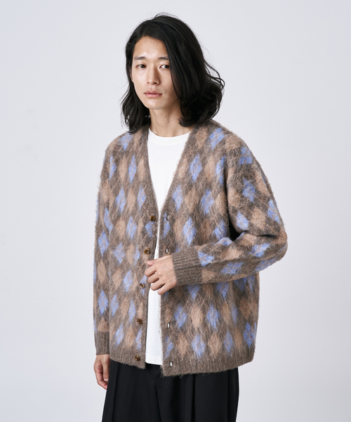 B.C STOCK（ベーセーストック）の「【CALIFORNIA RANCH HOUSE】シャギージャガード カーディガン（カーディガン/ボレロ・メンズ・ブラック/ブラック系その他/キャメル/ベージュ/ベージュ系その他/ブルー系その他・FREE）」の20枚目の写真