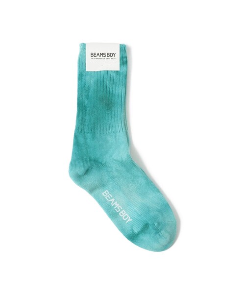 BEAMS BOY（ビームスボーイ）の「タイダイ ソックス（ソックス/靴下・レディース・ライトブルー/ピンク/パープル・ONE SIZE）」の2枚目の写真