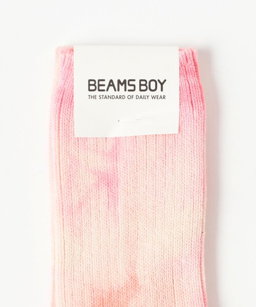 BEAMS BOY（ビームスボーイ）の「タイダイ ソックス（ソックス/靴下・レディース・ライトブルー/ピンク/パープル・ONE SIZE）」の4枚目の写真