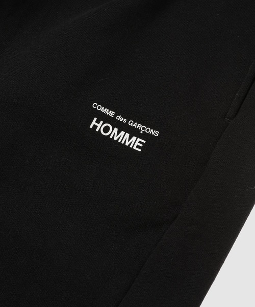 COMME des GARCONS HOMME(コム デ ギャルソン・オム)の「CdG HOMME LOGO SWEAT PANTS(スウェットパンツ・メンズ・ブラック/グレー・L/S/XS/M)」の6枚目の写真