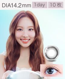eyestar(アイスター)の【水光カラコン】eyestar(アイスター) 1DAY 10枚入り アイコニックグレー(コンタクトレンズ・カラコン)