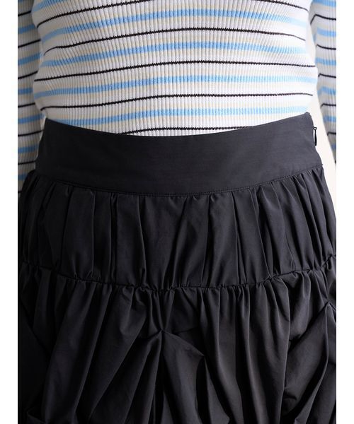 SNIDEL（スナイデル）の「ペタルバルーンスカショーパン（その他パンツ・レディース・ブラック/ホワイト/チェック・0/1）」の17枚目の写真