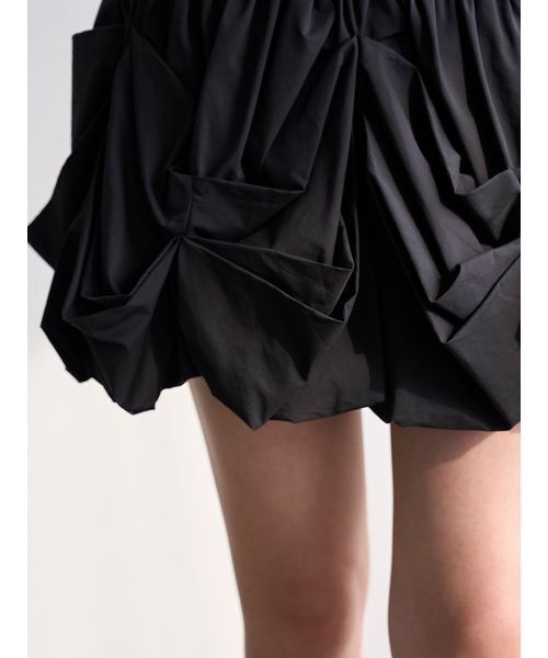 SNIDEL（スナイデル）の「ペタルバルーンスカショーパン（その他パンツ・レディース・ブラック/ホワイト/チェック・0/1）」の18枚目の写真