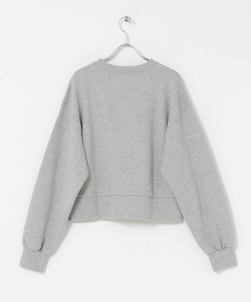 SENSE OF PLACE by URBAN RESEARCH（センスオブプレイスバイアーバンリサーチ）の「グラフィックルーズスウェット（スウェット・レディース・ネイビー/オートミール/ライトグレー/ピンク・ONE）」の11枚目の写真