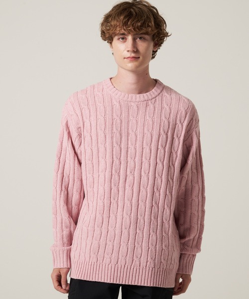 Eddie Bauer（エディーバウアー）の「ケーブル クルー セーター