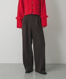 SENSE OF PLACE by URBAN RESEARCH(センスオブプレイスバイアーバンリサーチ)の『BLACK, TALLサイズ/WEB限定』ジャージーストレートスラックス(スラックス)