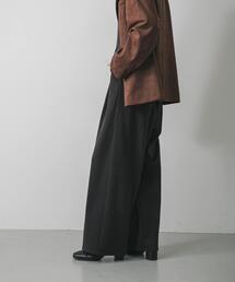 SENSE OF PLACE by URBAN RESEARCH | 『BLACK, TALLサイズ/WEB限定』ジャージーストレートスラックス(その他パンツ)