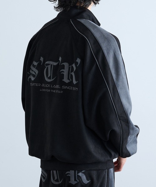 STARTER(スターター)の「【STARTER】フェイクスエード配色切り替えスタンドジップジャケット ST-STG024(その他アウター・メンズ・ブラウン/ブラック/オフホワイト・M/L/XL)」の17枚目の写真