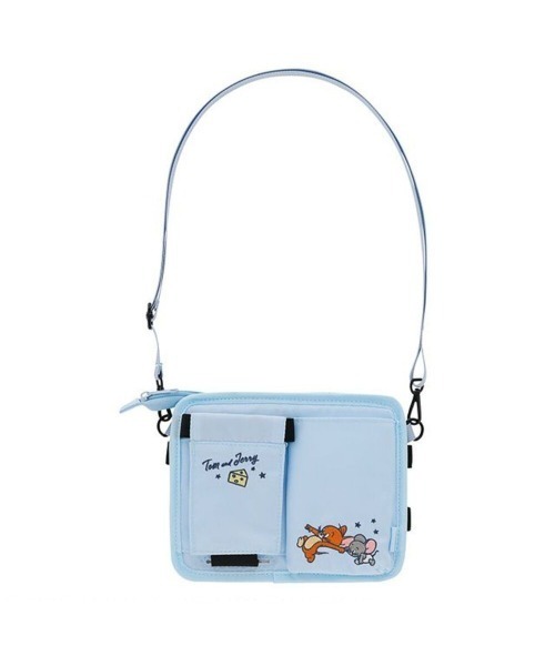 BACKYARD FAMILY(バックヤードファミリー)の「キャリーケースドリンクホルダー(ショルダーバッグ・レディース・ブルー系1/パープル系1/ブルー系3/パープル系2/ブルー系2/パープル系3/ベージュ系1・FREE)」の4枚目の写真
