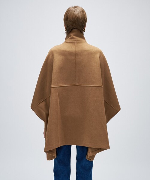 セール】【手洗い可】メルトンジャージポンチョコート（その他アウター