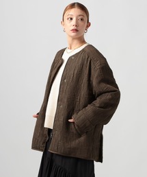 BAYFLOW | ジャガードキルティングブルゾン(ブルゾン)