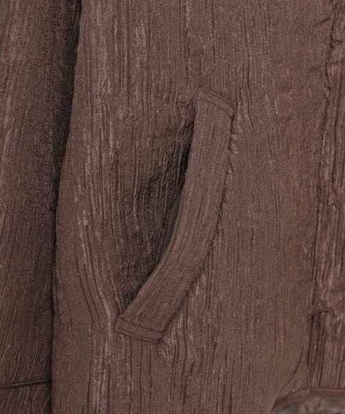 BAYFLOW（ベイフロー）の「ジャガードキルティングブルゾン（ブルゾン・レディース・ブラック/ブラウン・FREE）」の17枚目の写真