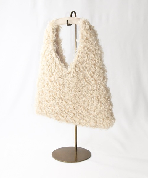 Gready Brilliant（グレディブリリアン）の「カールボアハンドバッグ（ハンドバッグ・レディース・アイボリー/モカ・FREE）」の2枚目の写真