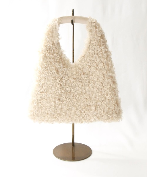 Gready Brilliant（グレディブリリアン）の「カールボアハンドバッグ（ハンドバッグ・レディース・アイボリー/モカ・FREE）」の18枚目の写真