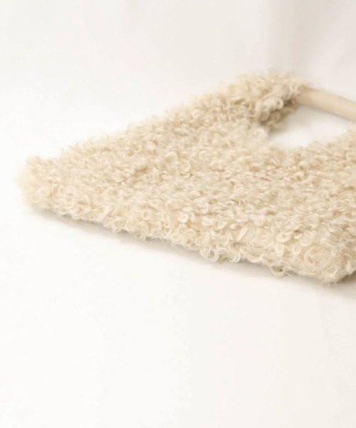 Gready Brilliant（グレディブリリアン）の「カールボアハンドバッグ（ハンドバッグ・レディース・アイボリー/モカ・FREE）」の21枚目の写真