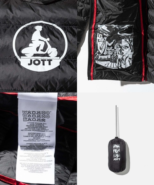 JOTT(ジョット)の「JOTT CLOE NOOS ジョット クロエ ノース ダウンコート(ダウンジャケット/コート・レディース・ネイビー/ダークグレー/ブラック/ベージュ系1・LARGE/MEDIUM/SMALL/X-LARGE)」の11枚目の写真