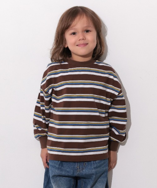 ﾏﾙﾁﾎﾞｰﾀﾞｰﾗｶﾞｰﾛﾝT（Tシャツ/カットソー）｜Ocean&Ground（オーシャン