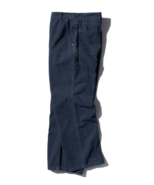 AECA(エイカ)の「VINTAGE DOUBLE KNEE PIGMENT PANTS-NAVY(その他パンツ・メンズ・その他・SMALL/MEDIUM/LARGE)」の5枚目の写真