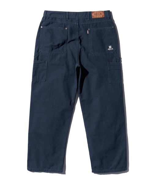 AECA(エイカ)の「VINTAGE DOUBLE KNEE PIGMENT PANTS-NAVY(その他パンツ・メンズ・その他・SMALL/MEDIUM/LARGE)」の6枚目の写真