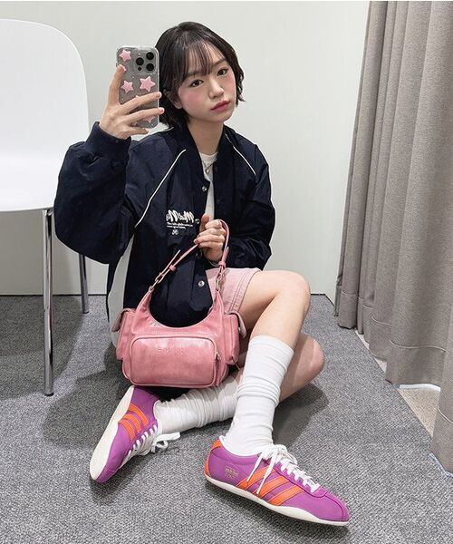 Midnight Move(ミッドナイトムーブ)の「le line jacket (navy)(ナイロンジャケット・レディース・その他・FREE)」の5枚目の写真