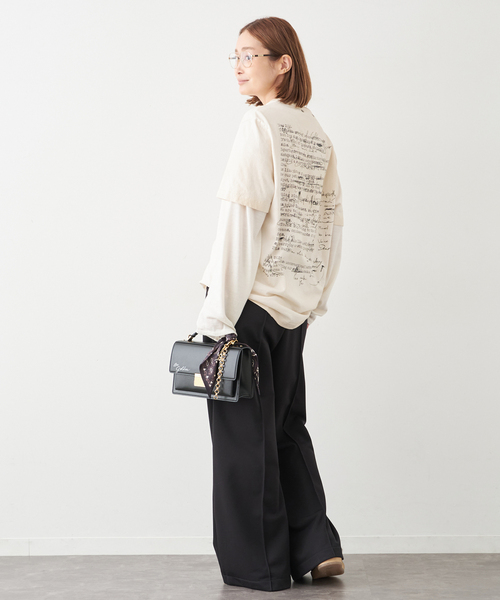 Deuxieme Classe(ドゥーズィエムクラス)の「【GOLDEN GOOSE / ゴールデングース】TSHIRT WITH PRINT(Tシャツ/カットソー・レディース・アイボリー・FREE)」の12枚目の写真