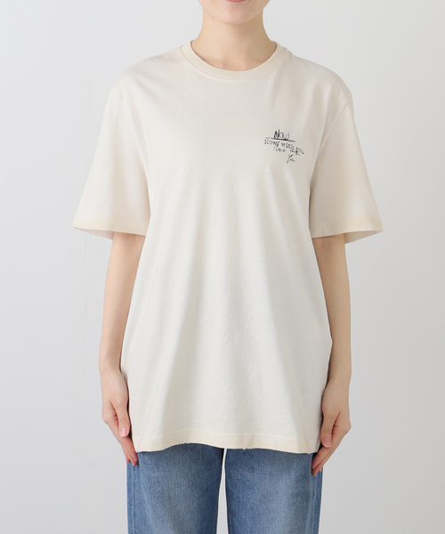 Deuxieme Classe(ドゥーズィエムクラス)の「【GOLDEN GOOSE / ゴールデングース】TSHIRT WITH PRINT(Tシャツ/カットソー・レディース・アイボリー・FREE)」の14枚目の写真