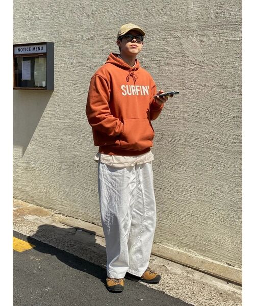 PARTIMENTO(パルティメント)の「カーブド切り替えワイドチノパンツ本ホワイト(その他パンツ・レディース・その他・MEDIUM/LARGE/SMALL)」の11枚目の写真