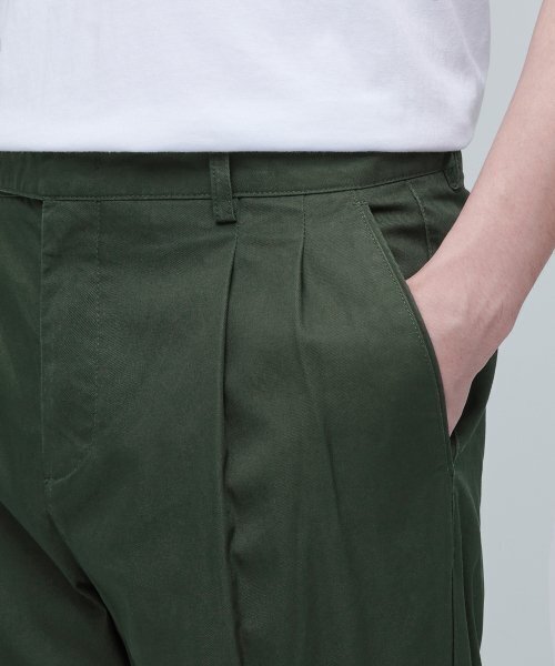 MUSINSA STANDARD（ムシンサスタンダード）の「コットングルカパンツ [カーキ]（その他パンツ・メンズ・その他・38/36/34/32/30/31/33/27/28/29）」の6枚目の写真