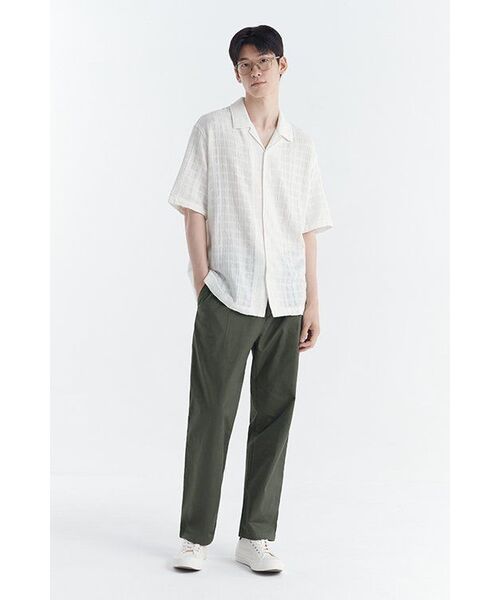 MUSINSA STANDARD（ムシンサスタンダード）の「コットングルカパンツ [カーキ]（その他パンツ・メンズ・その他・38/36/34/32/30/31/33/27/28/29）」の9枚目の写真