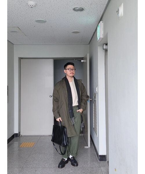 MUSINSA STANDARD（ムシンサスタンダード）の「コットングルカパンツ [カーキ]（その他パンツ・メンズ・その他・38/36/34/32/30/31/33/27/28/29）」の11枚目の写真