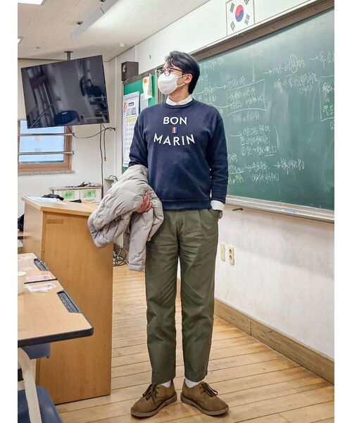 MUSINSA STANDARD（ムシンサスタンダード）の「コットングルカパンツ [カーキ]（その他パンツ・メンズ・その他・38/36/34/32/30/31/33/27/28/29）」の21枚目の写真