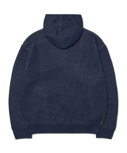 NOMANUAL(NOMANUAL)の「NM SKULL HAND COWICHAN HOODED ZIP-UP - NAVY(カーディガン/ボレロ・レディース・その他・MEDIUM/LARGE/X-LARGE)」の2枚目の写真