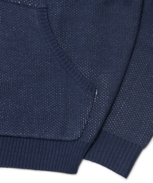 NOMANUAL(NOMANUAL)の「NM SKULL HAND COWICHAN HOODED ZIP-UP - NAVY(カーディガン/ボレロ・レディース・その他・MEDIUM/LARGE/X-LARGE)」の6枚目の写真