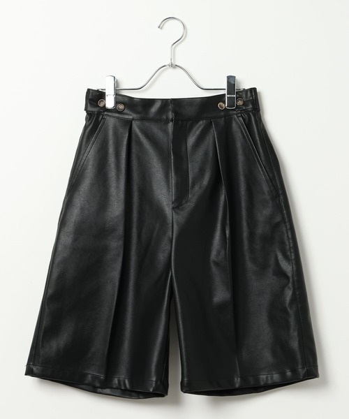 BAYFLOW（ベイフロー）の「[選べる丈感]フェイクレザーショートパンツ（その他パンツ・レディース・ブラック・MEDIUM/SMALL）」の21枚目の写真