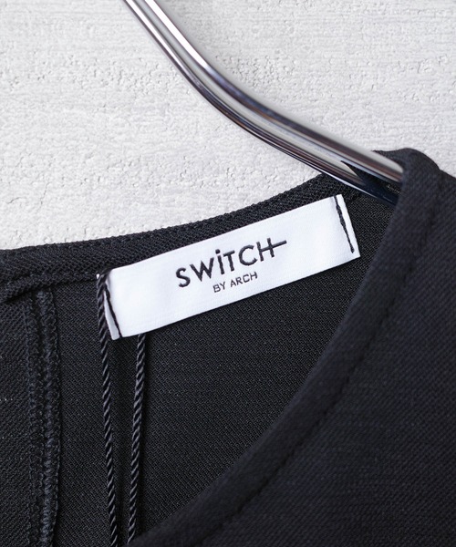 SWITCH BY ARCH(スイッチバイアーチ)の「【W】【it】【ARC】【SWITCH by ARCH】ドロスト ウエスト フレンチ スリーブ プルオーバー(シャツ/ブラウス・レディース・ブルーグリーン/ブラック・FREE)」の18枚目の写真