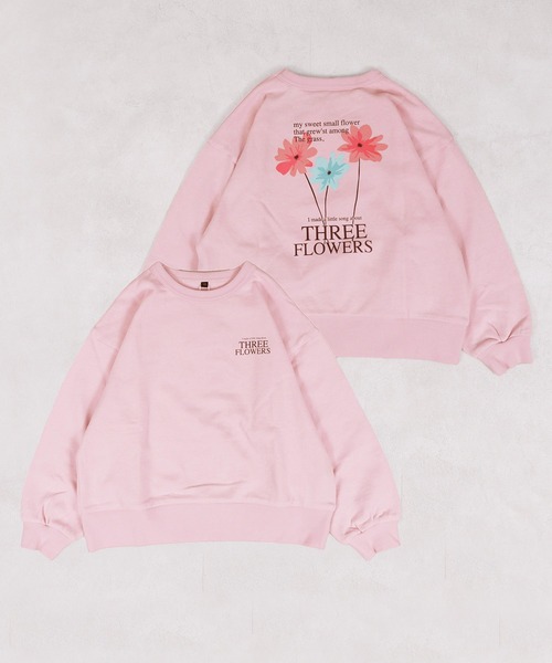 Life Support Products(ライフサポートプロダクツ)の「プリントクルーネックスウェット(スウェット・キッズ・エメラルド/マスタード/ラベンダー/ベージュ/ネイビー/ブラック/杢グレー/オフホワイト/ピンク/ホワイト系その他・100/95/90/80/110/150/140/130/120)」の10枚目の写真